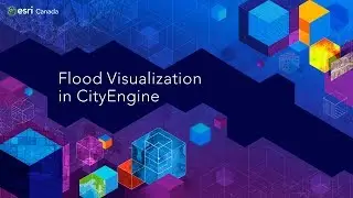 GIS Flood Data to CityEngine Workflow