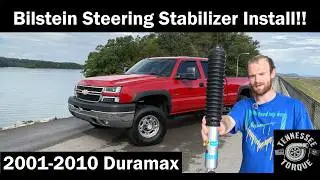 Bilstein 5100 Steering Stabilizer Install for 2000-2010 Chevrolet/GMC 2500 and 3500