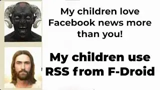 Consoom Unfiltered News on DeGoogled Android with RSS