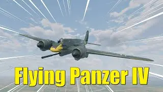 Close Air Support Using A Flying Panzer IV