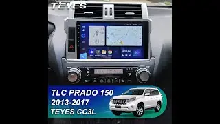 Teyes CC3L: Toyota Land Cruiser Prado 2013+. Обзор установки магнитолы