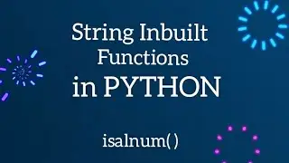 String inbuilt functions in 