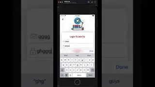 Custom (Login Screen - Toast - Alert View - Progress Button) in Swift and iOS