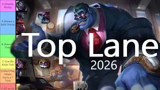 Top Lane Tier List 2026 | League of Legends