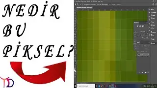 PHOTOSHOP DERSLERİ Photoshop da piksel nedir?