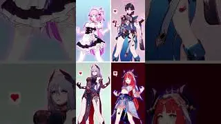 Genshin x Honkai  / Helltaker  