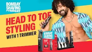 INTRODUCING 5-in-1 FULL BODY TRIMMER FOR HEAD-TO-TOE GROOMING | 5 MAGNETIC HEADS & ROTARY COMB