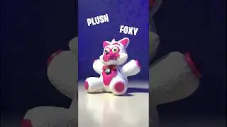 Making Funtime Foxy plush 😝| FNAF clay art 