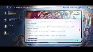 Bruno Rework, Odette Masha Aulus Nerf & Kaja Buff - Patch Notes 2.1.90 Advance Server MLBB