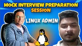 Linux/Unix Admin or Application Support Live Mock Interview Preparation Session Part -1