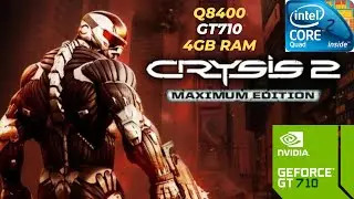 Crysis 2 Maximum Edition - Core 2 Quad Q8400 - GT 710 2GB DDR3 - 4GB RAM