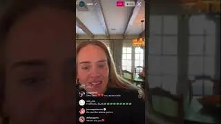 ADELE - Instagram Live 10-9-2021) FULL