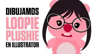 Dibujamos al peluche de la chica con lentes