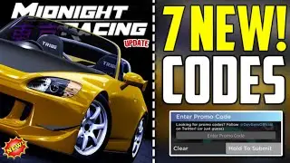 ⚠️NEW! CODES⚠️MIDNIGHT RACING TOKYO ROBLOX CODES 2024 - MIDNIGHT RACING TOKYO CODES