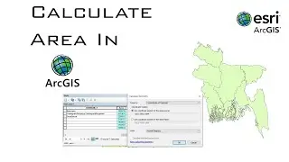 How to calculate area of polygons in ArcGIS