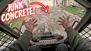 PERVIOUS concrete is JUNK!!! Let's rip it out