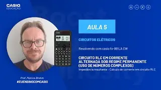 Impedância resultante - Cálculo de corrente em circuito RLC