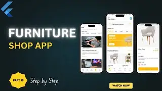 Part 18 | Blog Detail Screen UI | Complete Flutter Furniture Shop App | Provider | Speed Code | 2025