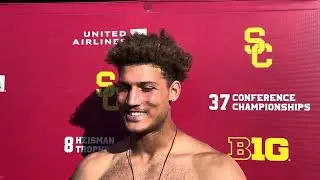USC WR Duce Robinson | LSU week