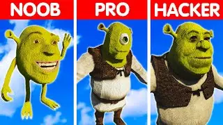 NOOB vs PRO vs HACKER Shrek – Teardown Explosion