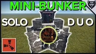 RUST -The MINI-BUNKER Rust Base Design (2019)