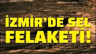 İzmir’de Deniz Taştı, Felaketin boyutu Havadan Görüntülendi