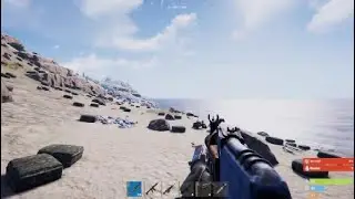 Rust Console Aim Training Server Update! Best Ak Spray On Console?!