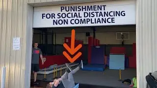 COVID-19 Non-Social Distancing Punishment!