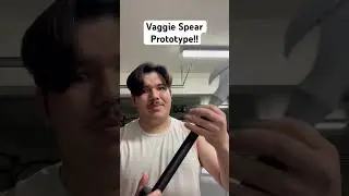 Vaggie Spear Prototype! #hazbinhotel #cosplay #props #alastor #vaggiehazbinhotel
