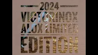 The 2024 Victorinox Alox Limited Edition Collection, unboxing and first look.