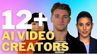 The top 12+ AI video creators everyone must know.