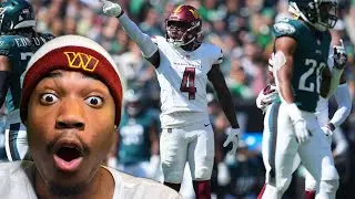 CRAZY GAME !! | Washington Commanders vs Philadelphia Eagles | 2023 Week 4 Game Highlights