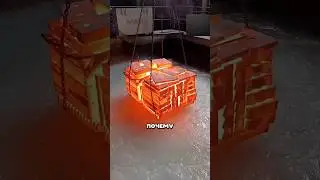 Why does fire break out when metal is hardened? 