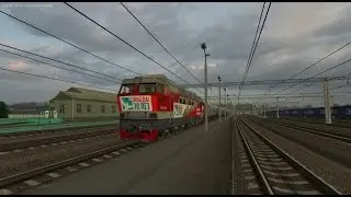 Поезд №9 по Вязьма - Смоленск на ЧС4Т