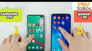 Honor 9x vs Samsung S10 Speed test || Full comparison ||