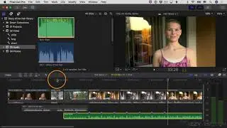 Final Cut Pro X Tutorial - Part 8 - Adding Music to the Project
