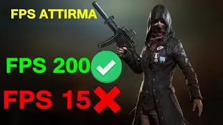 PUBG MOBİLE FPS ATTIRMA!!!! GFX TOOL #PUBG