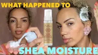Trying new Shea Moisture + Wet Look Pixie Styling