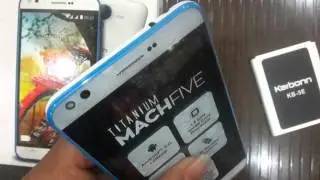 Karbonn titanium MACHFIVE unboxing..