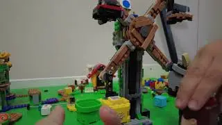 Reznor Knockdown Super Mario Lego set all done by Seth