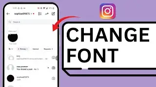 How to Change Instagram Text Font Change Instagram Messages Font Change Instagram Font Style: