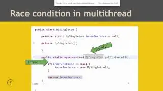 Thread-safe singleton implementation in Java