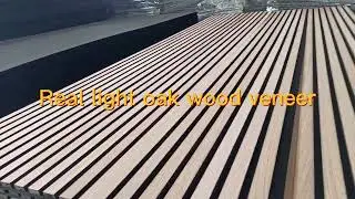 Wood slat acoustic akupanel