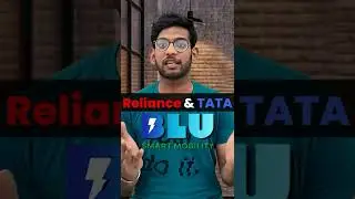 Reliance & Tata with BluSmart Deal |India's first electric taxi BluSmart | Farzi jain #shorts