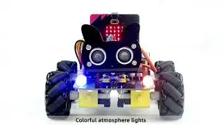 KS4031(KS4032)Keyestudio 4WD Mecanum Robot Car for Micro:bit