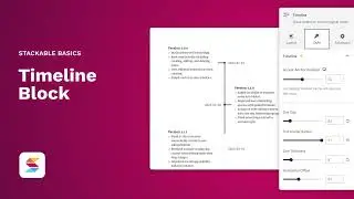 Stackable: Timeline Block