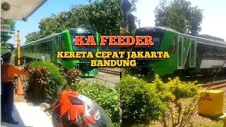 KA FEEDER KERETA CEPAT JAKARTA BANDUNG ▶️ #shorts