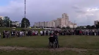 МОСКВА. ЛЮДИ ВЫШЛИ ПРОТИВ СТРОИТЕЛЬСТВА ОЧЕРЕДНОЙ МЕЧЕТИ 