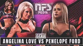 Angelina Love VS Penelope Ford #angelinalove #penelopeford #womenswrestling #wrestling #aew #tna