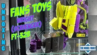FANS TOYS FT-32B WRIGHT aka SCAVENGER UNBOXING   Constructicons Transformers